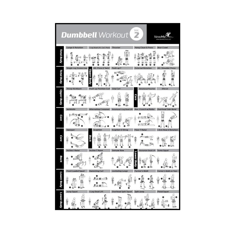 Yoga & Workout Action Pose Canvas Poster