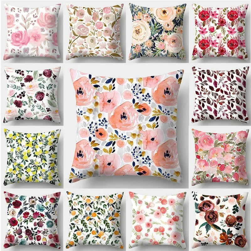 Fresh Style Floral Pillowcases