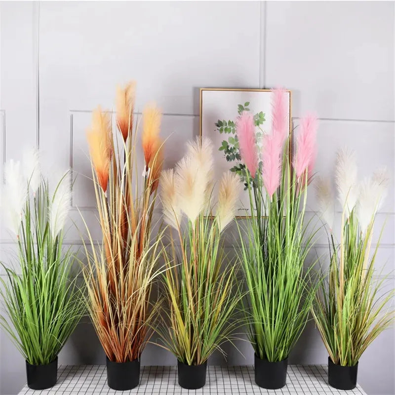 Setaria Bonsai Large Artificial Dried Flower Plants