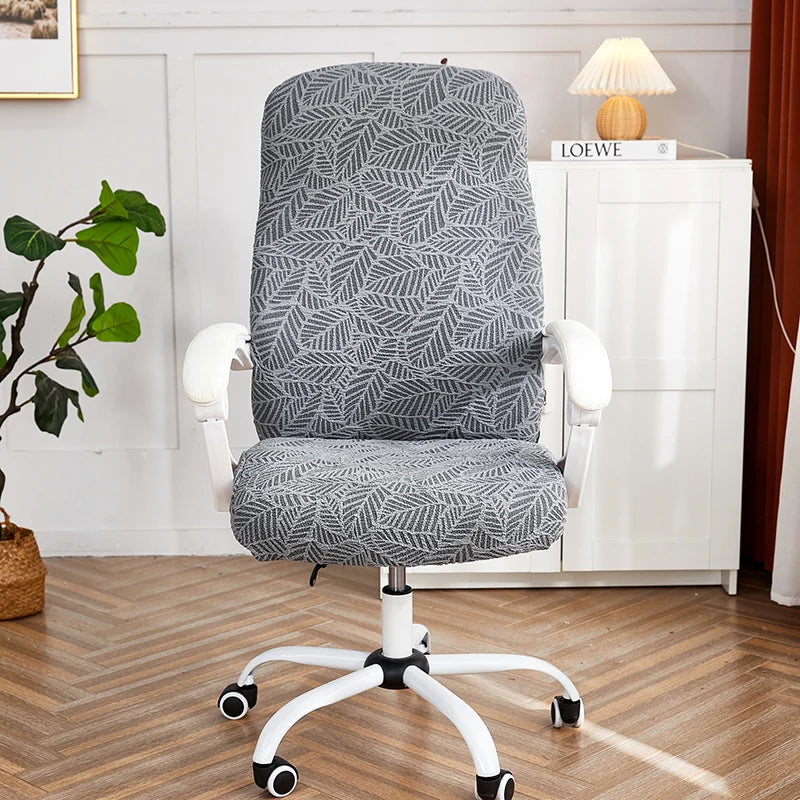 Jacquard Office Chair Cover