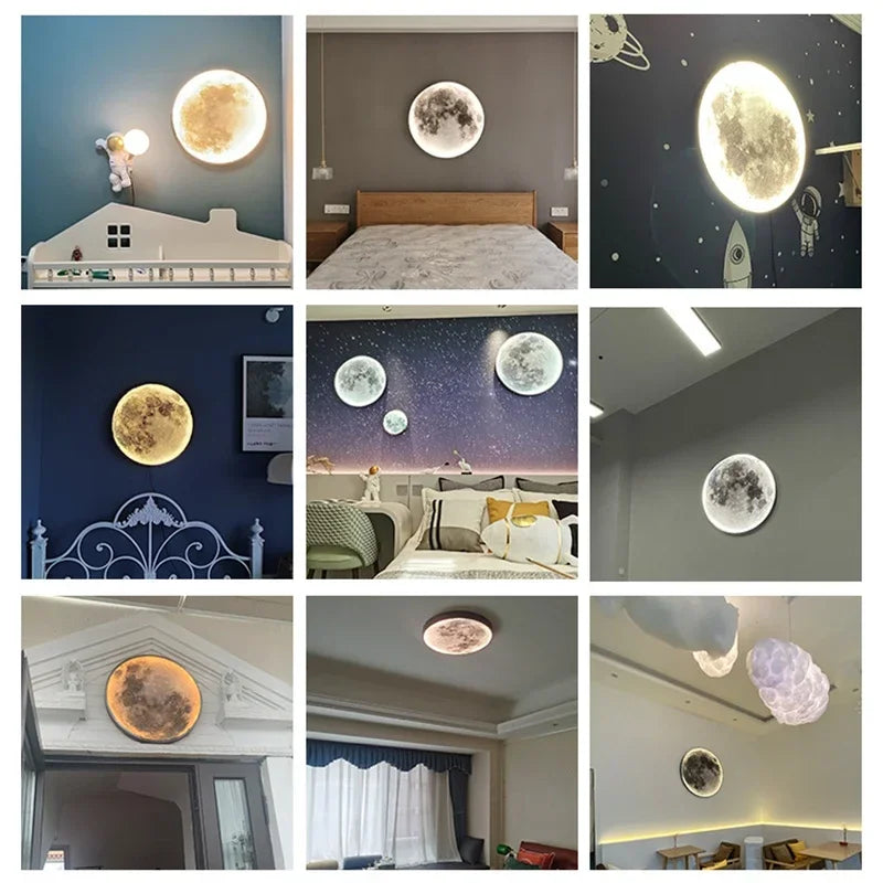 Moon Wall Lamp for Aisle or Corridor