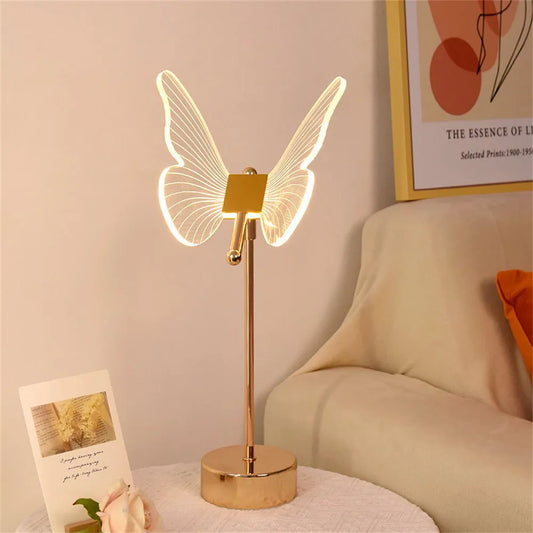 Retro Style Gold LED Desk Lamp