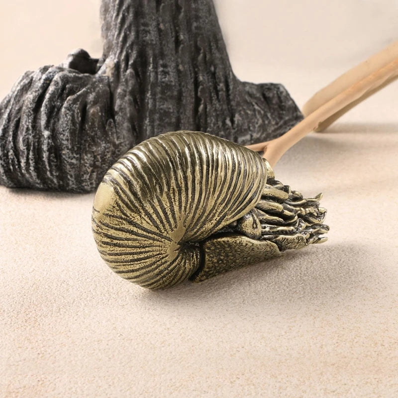 Brass Giant Nautilus Figurine