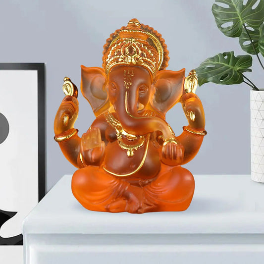 Rare Color Semi-Transparent Ganesh Statues for bringing Good Luck to your Home