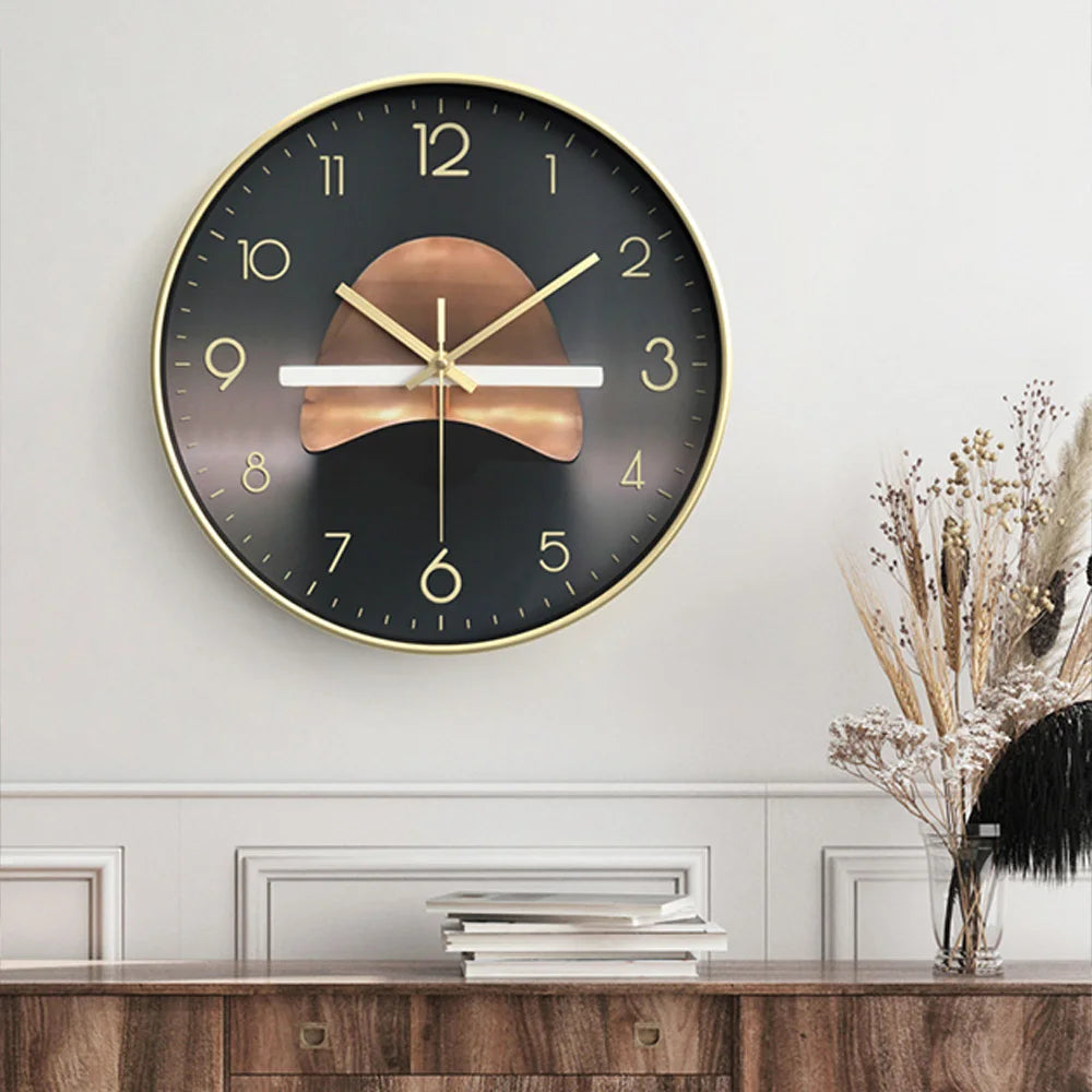 Simple Round Quartz Wall Clock