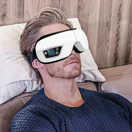 Eye Massager With Heat Therapy and Bluetooth
