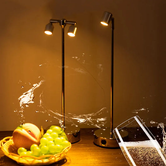 Retro Bar and Restaurant Rechargeable Spotlights Table Lamp