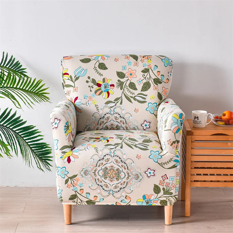 Nordic Style Armchair Cover