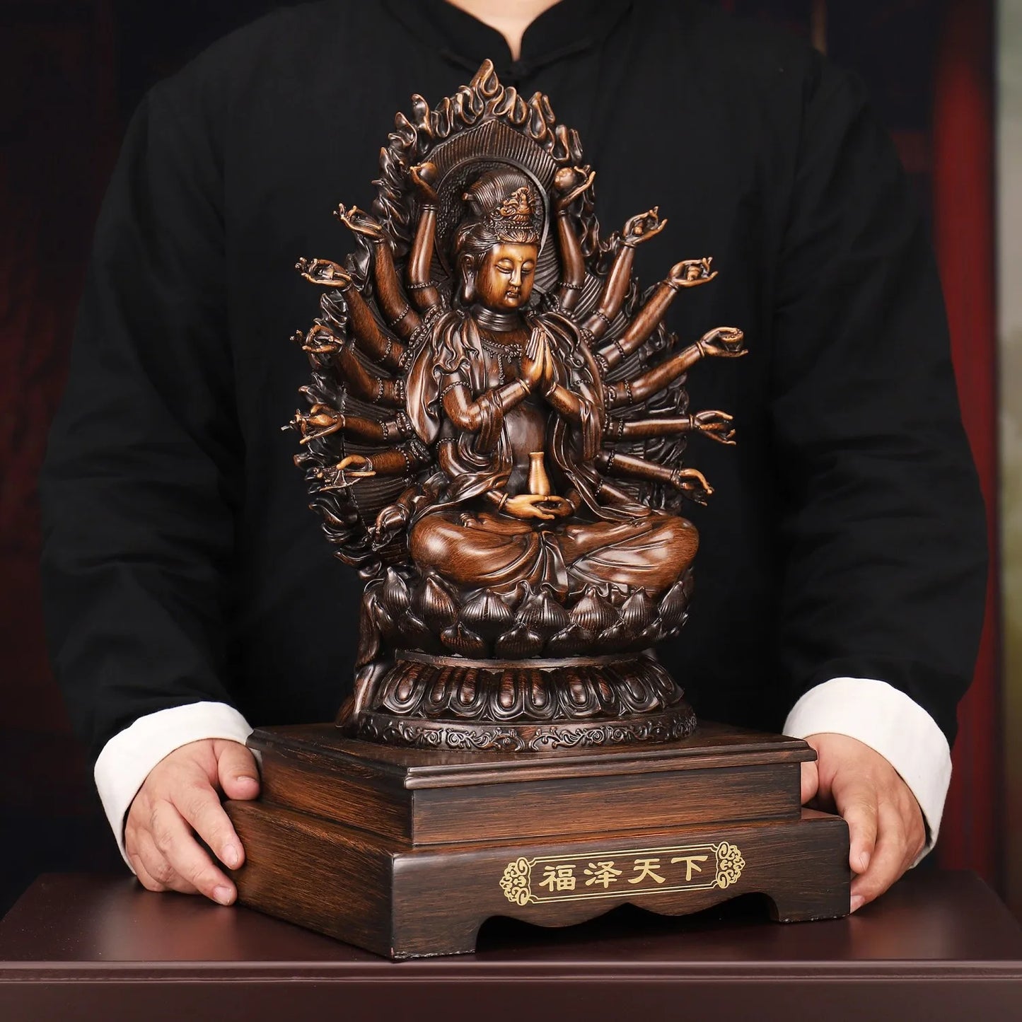 Magnificent Avalokitesvara Thousand Hands Statue (Large Size)