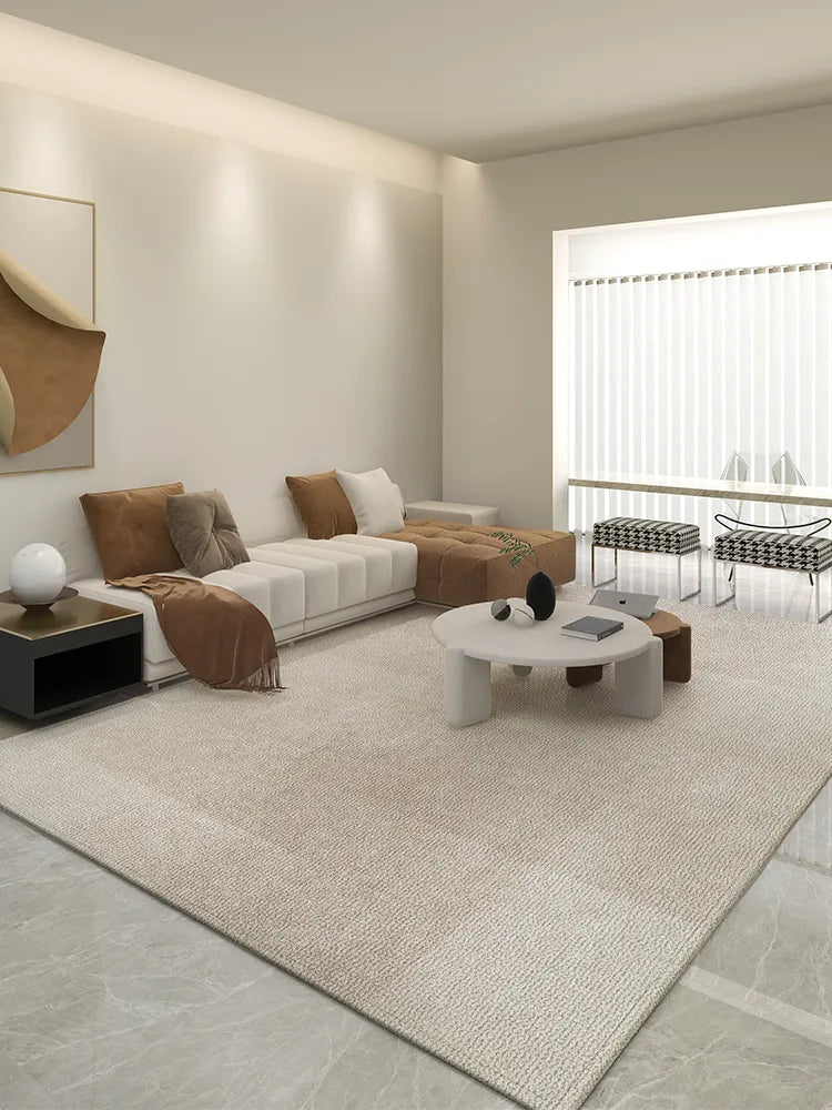 Abstract Beige Carpet for Living Room