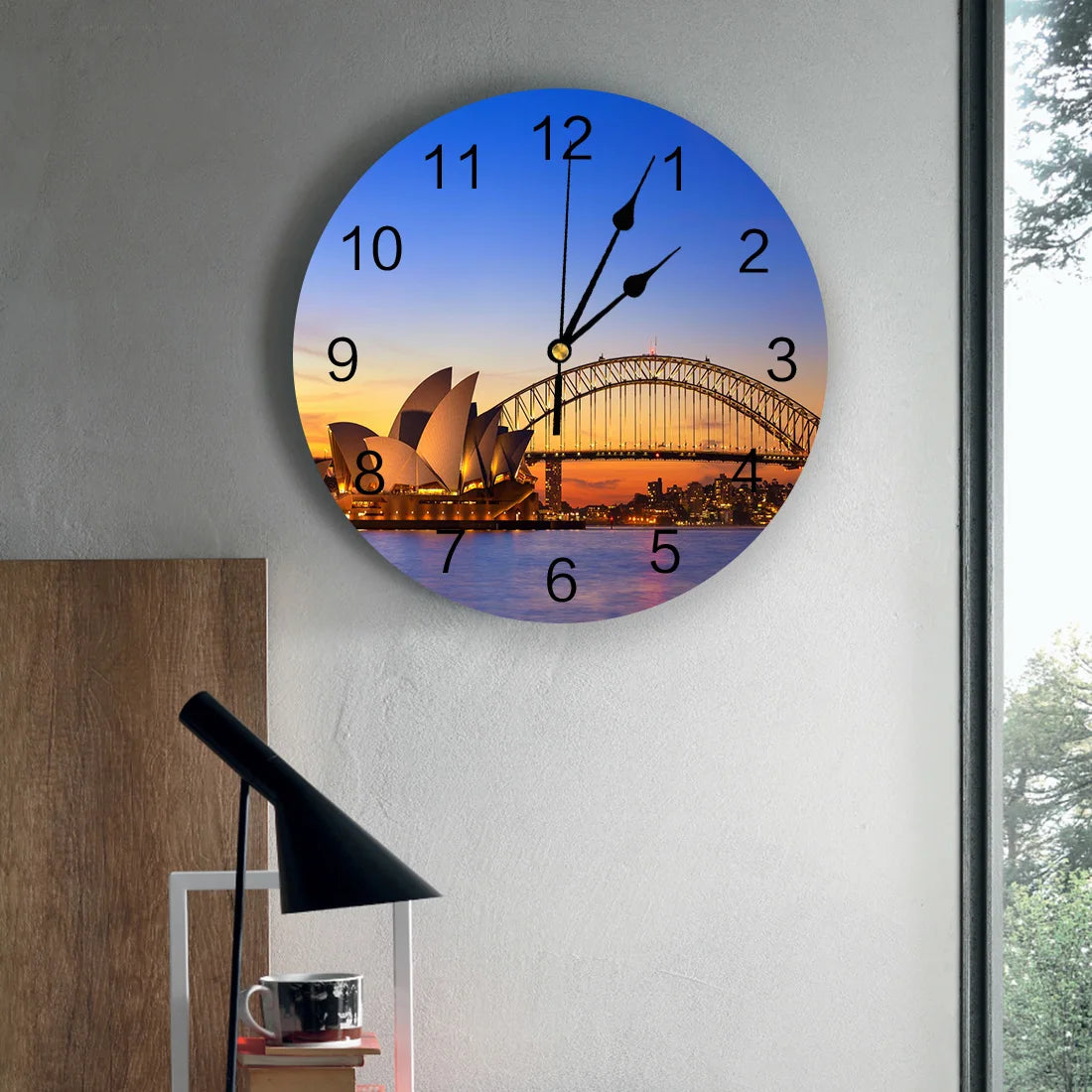 Australian Style Modern Design Clock