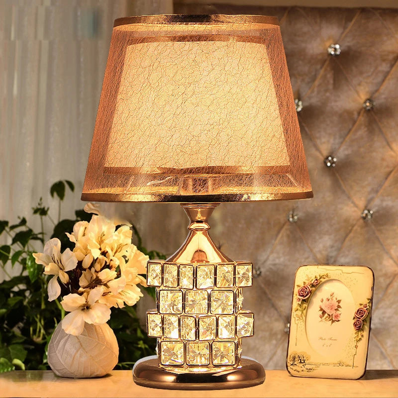 Modern Crystal Table Lamp