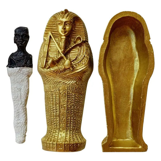 Ancient Egyptian Coffin Figurine