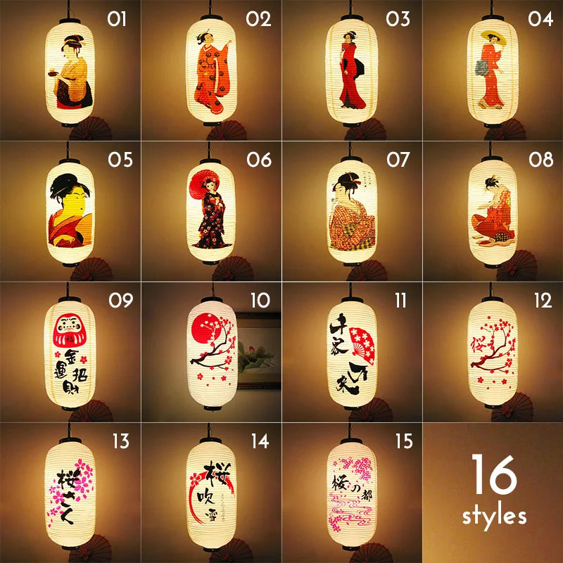 Japanese Style Outdoor Sushi Lantern