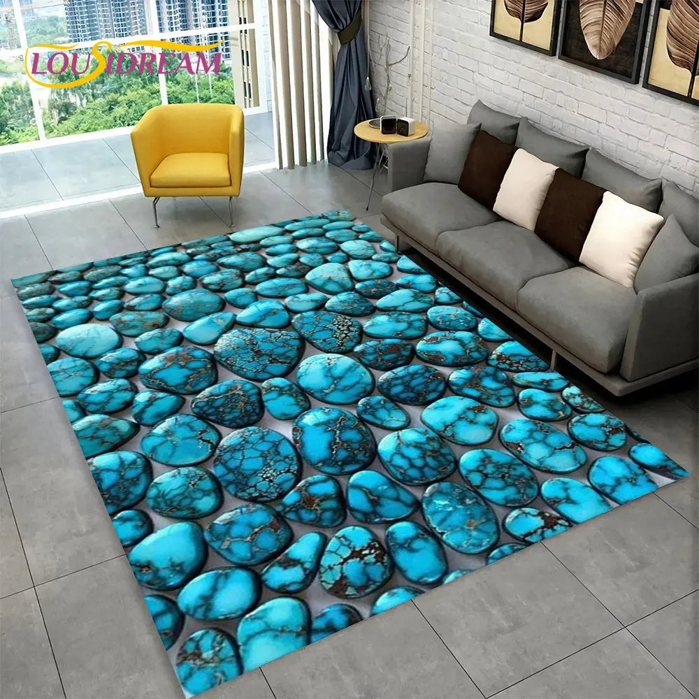 Beach Pebbles Carpet for Home