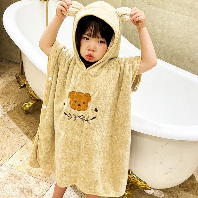 Cartoon Baby Bath Towel