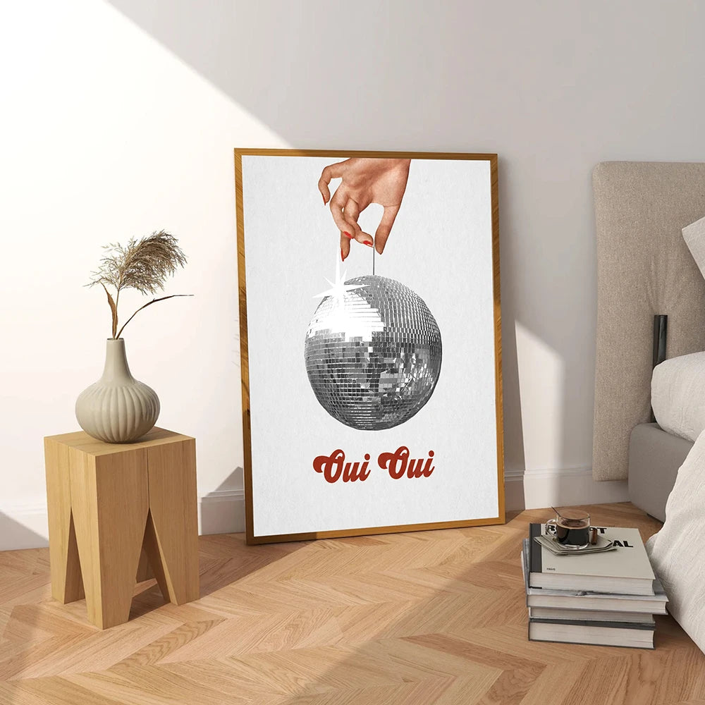 Retro Disco Ball Prints and Posters