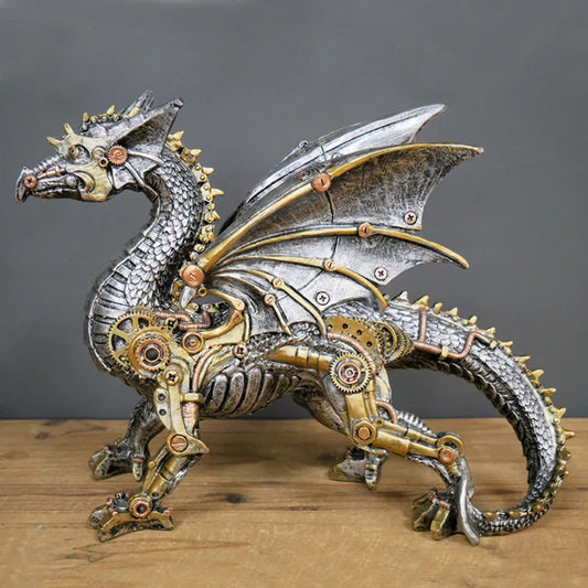 Breathtaking Steampunk Mechanical Dragon