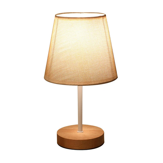 Wooden Base Decorative Nordic Table Lamp
