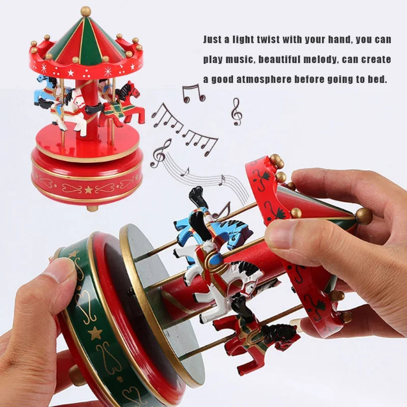 Christmas Carousel Music Toy