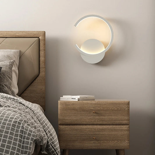 C-Shaped Nordic Golden Wall Light For Living and Bedroom