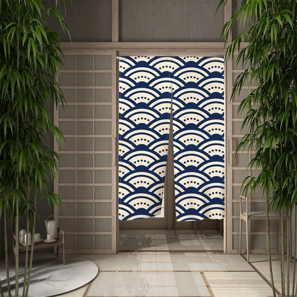 Ukiyo-e Japanese Door Curtains