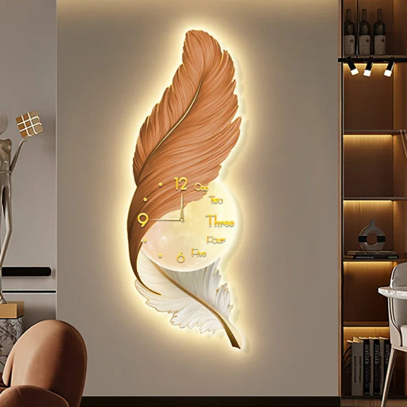 Large Luxury Art Wall Clocks