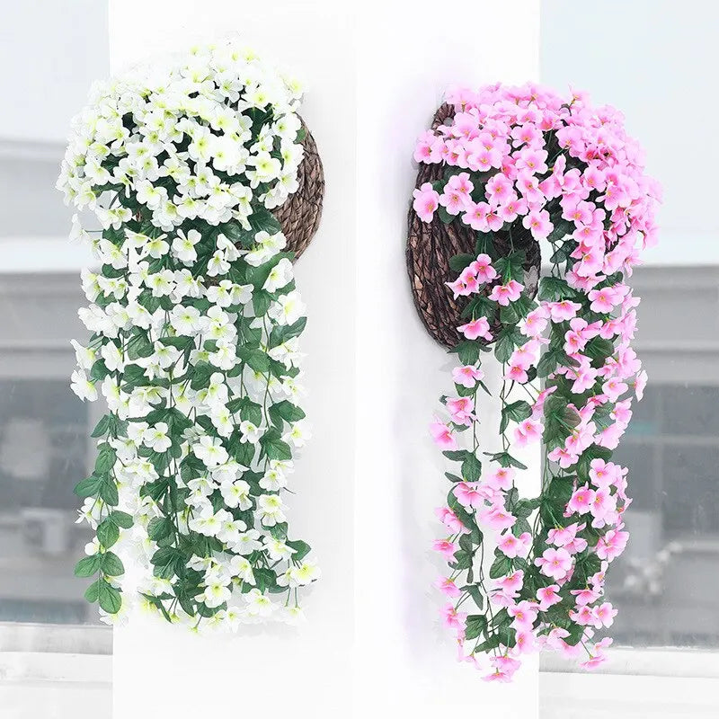 1pc Artificial Violet Flower Vines