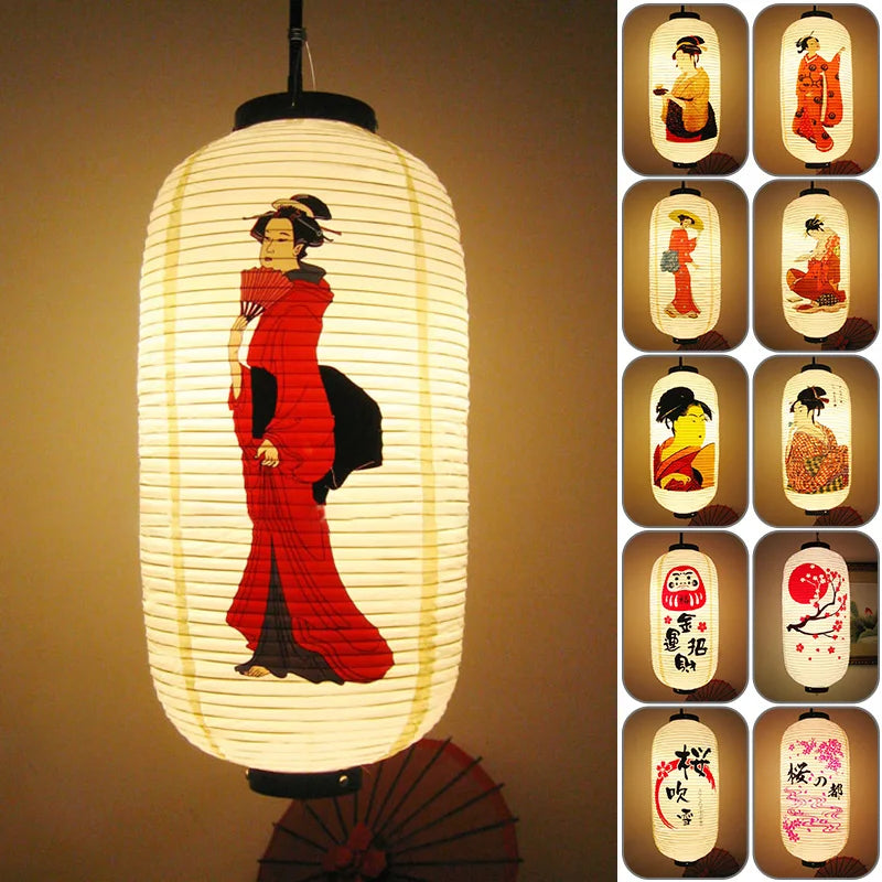 Japanese Style Outdoor Sushi Lantern