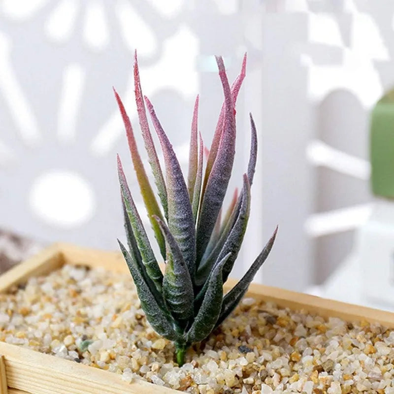 4 pcs Artificial Aloe Vera Plants