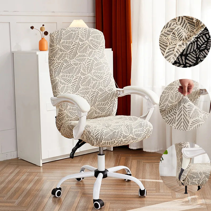 Jacquard Office Chair Cover