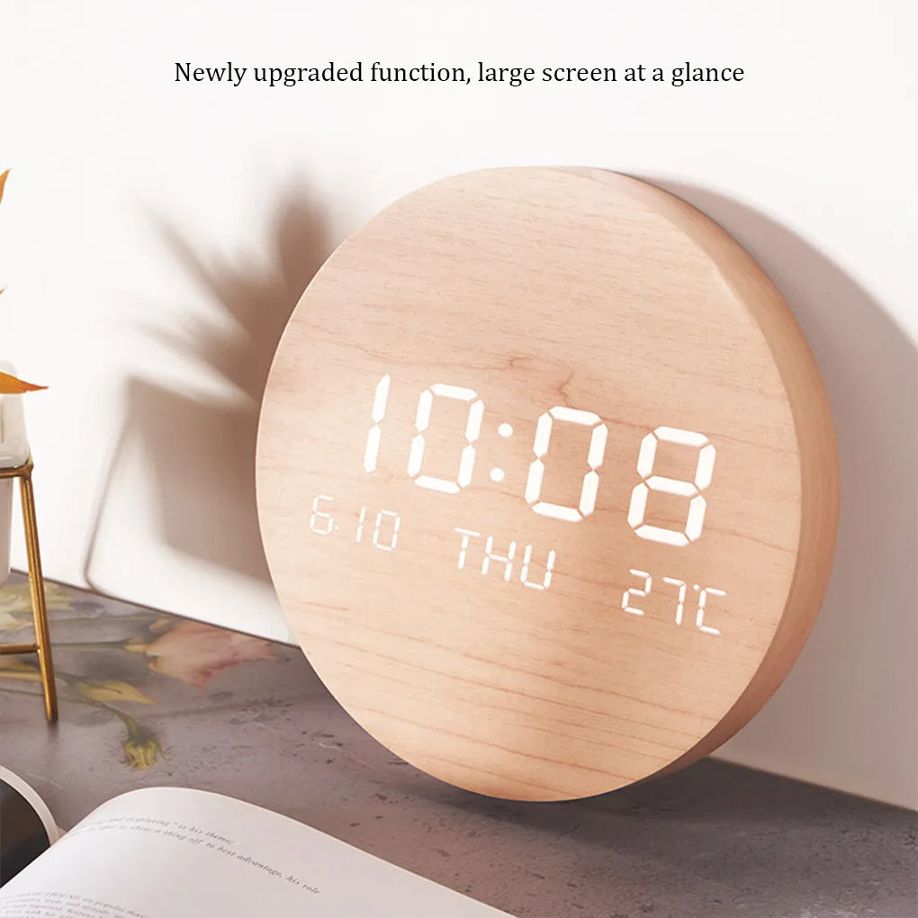 Simple Style LED Wall Clock