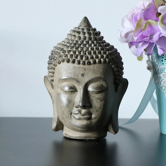 Divine Buddha Head Statue