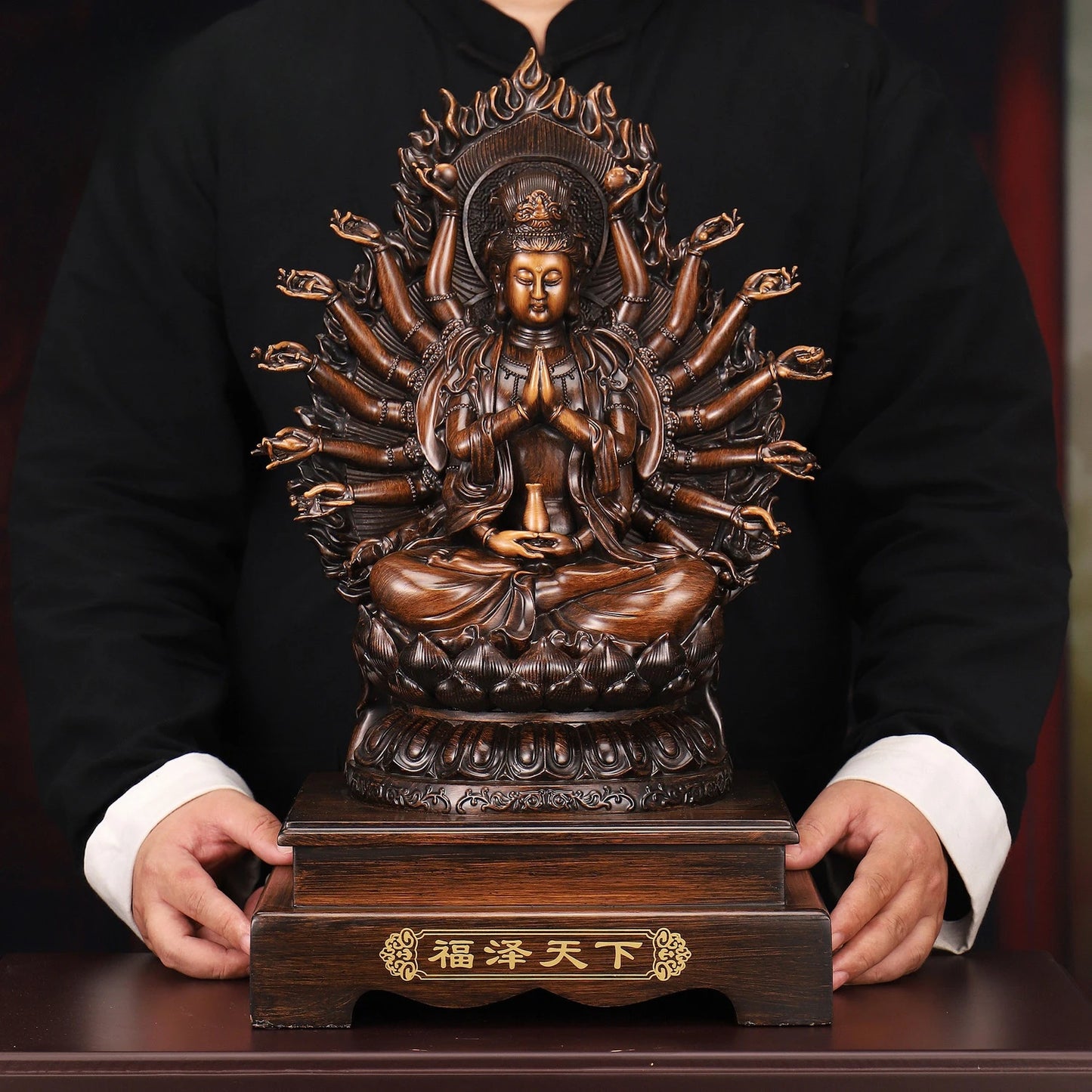 Magnificent Avalokitesvara Thousand Hands Statue (Large Size)