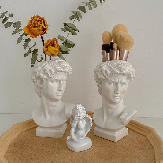 Greek Style Sculpture Vase