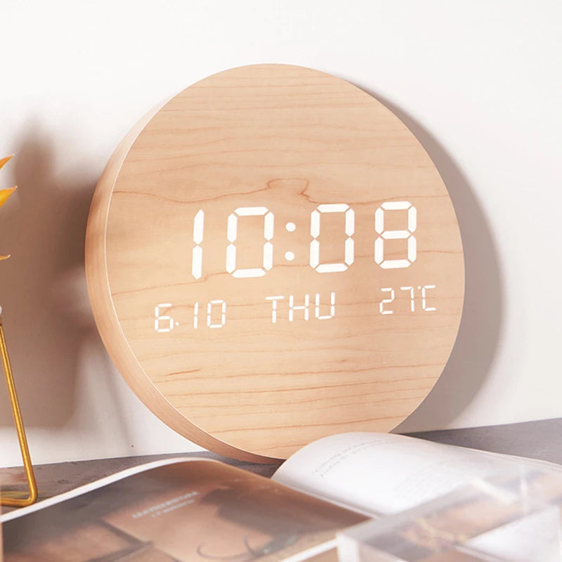 Nordic Style LED Digital Wall Clock