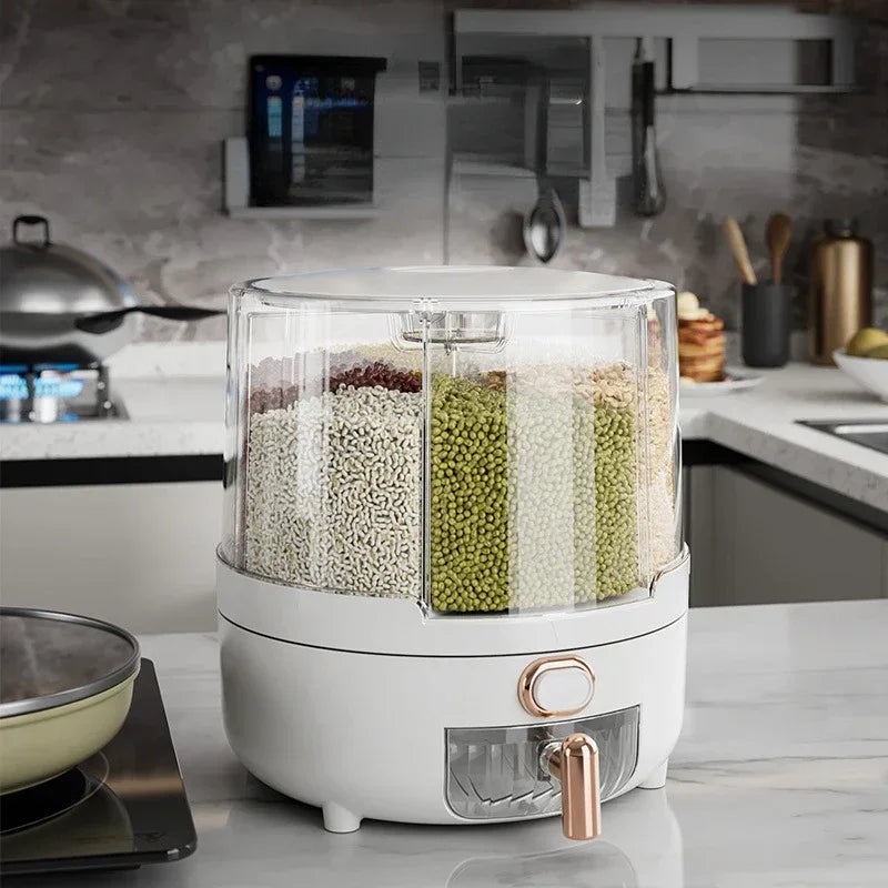 360° Large Rice and Grain Dispenser