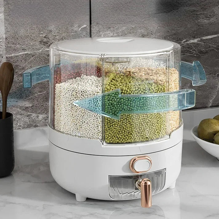 360° Large Rice and Grain Dispenser