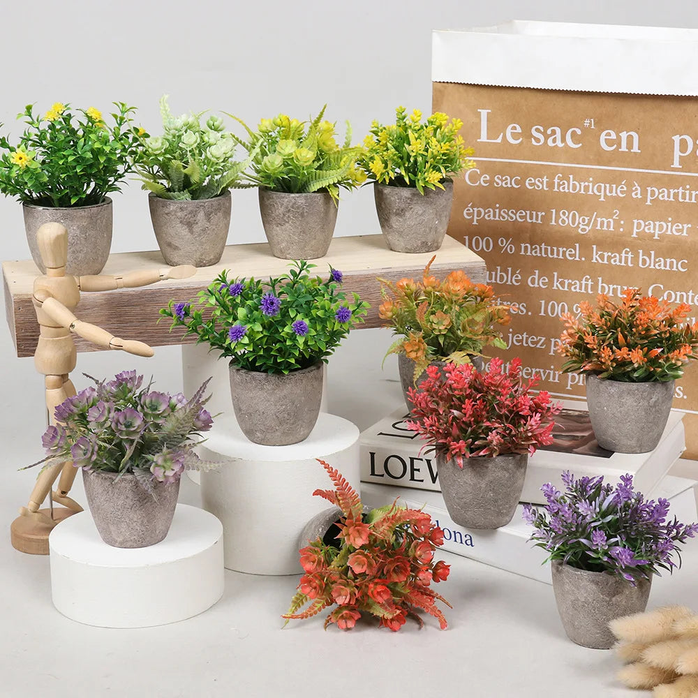 Beautiful Artificial Plastic Plants