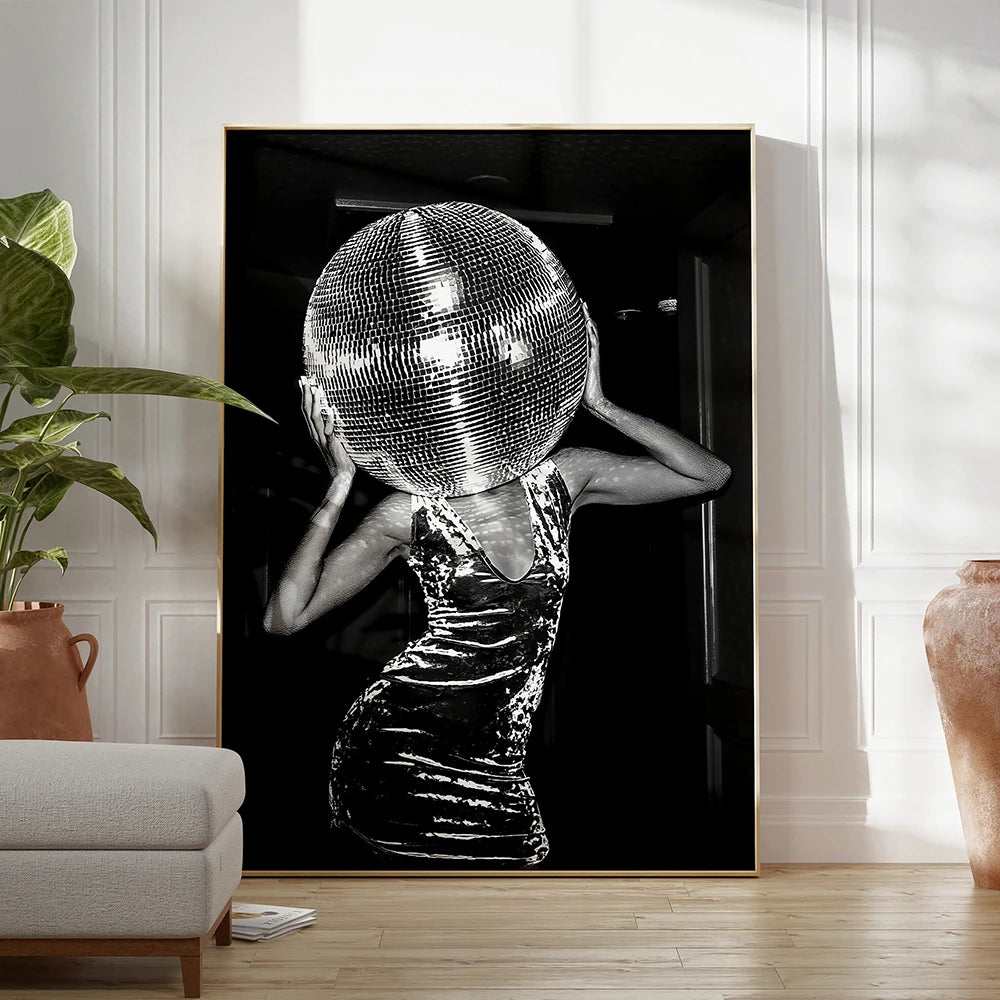 Disco Woman Wall Art