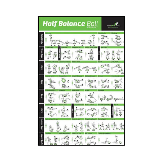 Yoga & Workout Action Pose Canvas Poster