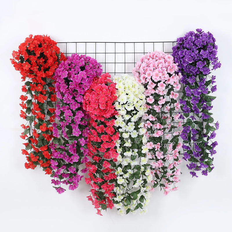 1pc Artificial Violet Flower Vines