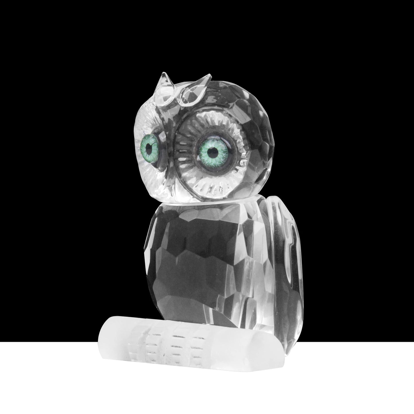 Crystal Mini Owl Figurine Paperweights