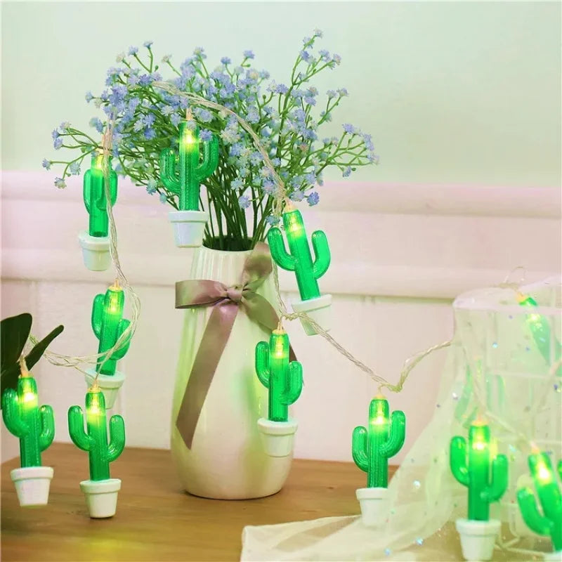 Cactus LED String Lights