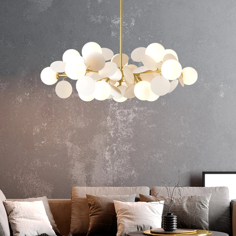 Minimalist Colorful Bubble Chandeliers For Children's Room