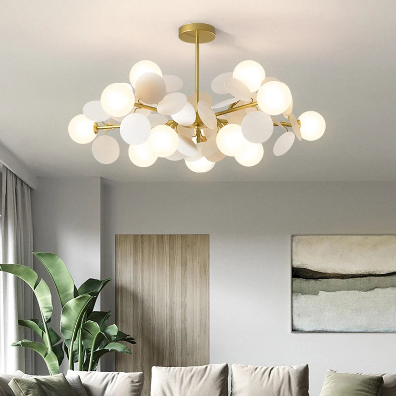 Minimalist Colorful Bubble Chandeliers For Children's Room